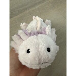 Warmies Cozy Plush - Axolotl Junior Mini Therapy Microwavable Heatable Toy Used